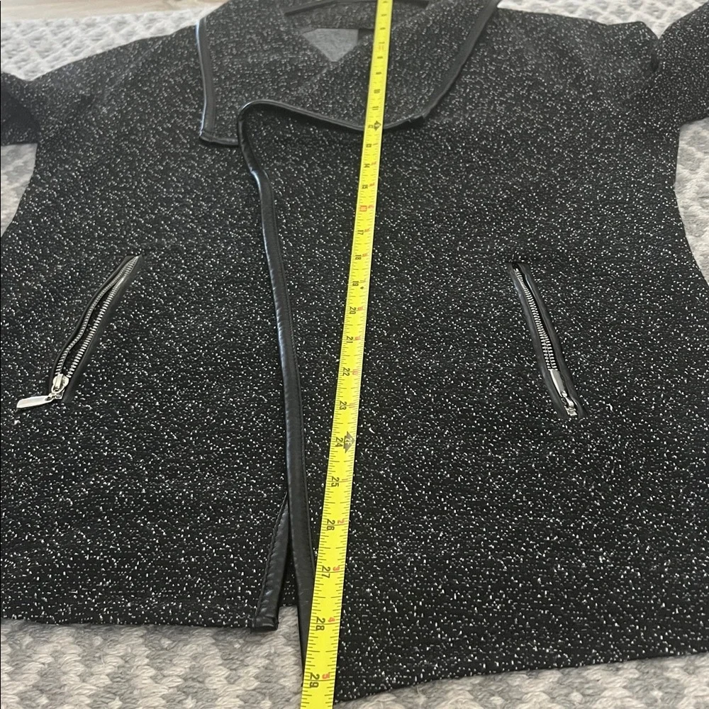 Moto Jacket Blazer Sweater like material
